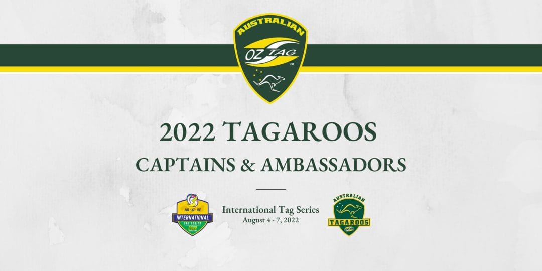 2022 Tagaroos Captains and Ambassadors Announced