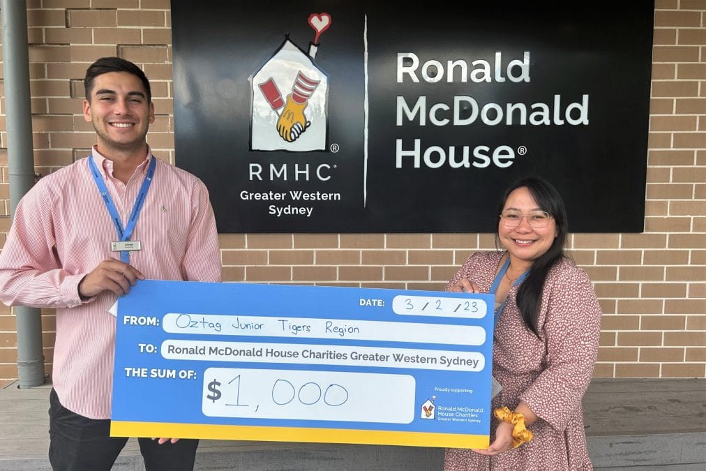 West Sydney Tigercubs Donate Nationals Prize Money