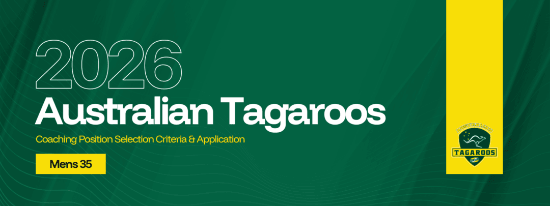 Application Open – Tagaroos Men’s 35s Head Coach
